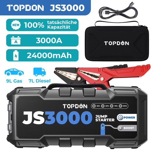 Topdon js3000 3000a 24000mah - topdon,