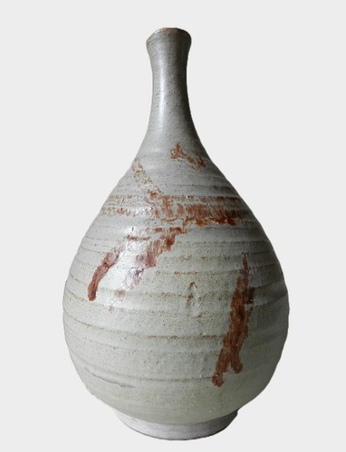 Vaso bottiglia vintage firmato - bottiglia,