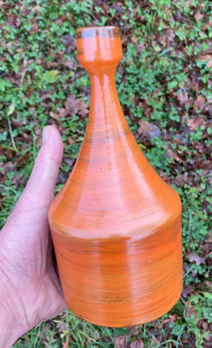 Vase céramique orange - , jacques