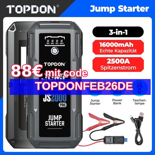 Topdon js2000 pro 2500a - js2000,